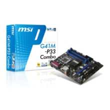 MSI G41M-P33 Combo DDR2&3 1333MHz S+V+GL+16X 775p