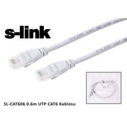 S-Link SL-CAT606 CAT6 Kablo 0,5 Metre